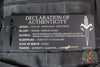 Microtech Halo III- Single Edge- Marfione Custom- Tanto Edge- Star Grind- Black Handle- Mirror Polished Blade 1251-STMPBKNC-MCK