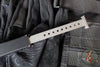 Microtech Halo III- Single Edge- Marfione Custom- Tanto Edge- Star Grind- Black Handle- Mirror Polished Blade 1251-STMPBKNC-MCK