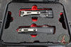 Microtech Surefire Collaboration Set- Luminary OTF And Stiletto Pro II Flashlight Set 1270-10 SET