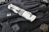 Microtech Luminary OTF Knife- Urban Camo Finished Handle- Urban Camo Finished Plain Edge Blade- Tritium Inlaid Button 1270-1 UCS