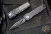 Microtech Surefire Collaboration Set- Luminary OTF- DLC Full Serrated And Stiletto Pro II Flashlight Set 1270-3 DLCT