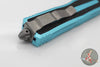 Microtech Scarab II- Single Edge- Turquoise Handle- Apocalyptic Blade 1278-10 APTQ