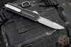 Microtech Scarab II 2024- Single Edge- Black Handle- Apocalyptic Blade 1278-10 AP