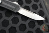 Microtech Scarab II 2024- Single Edge- Black Handle- Stonewash Plain Edge Blade 1278-10