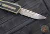 Microtech Scarab II 2024- Single Edge- Outbreak Finished Handle- Outbreak Black Plain Edge Blade 1278-1 OBS