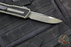 Microtech Scarab II- Gen III- Single Edge- Weathered Grenade Green Handle- Weathered Grenade Green Black Plain Edge Blade 1278-1 WGG