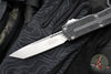 Microtech Scarab II- Tanto Edge- Black Finished Handle- Stonewash Plain Edge Blade 1279-10