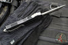 Microtech Scarab II- Tanto Edge- Black Finished Handle- Stonewash Plain Edge Blade 1279-10