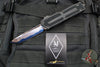 Microtech Scarab II 2024- Tanto Edge- Black Handle- Stingray Inlay- Blued Baker Forge Coppermai Damascus Blade 1279-16 MS1 v2