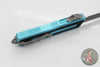 Microtech Scarab II 2025- Double Edge- Turquoise Handle- Apocalyptic Part Serrated Edge Blade 1280-11 APTQ