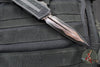 Microtech Scarab II 2024- Double Edge- Black Handle- Stingray Inlay- Baker Forge Coppermai Damascus Blade 1280-16 MS1 V2