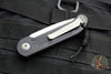 Microtech LUDT OTS Auto- Black Handle- Apocalyptic Finished Blade 135-10 AP TORX HW