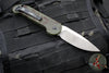 Microtech LUDT OTS Auto Knife- Slab Sided- Outbreak Edition- Outbreak Finished Plain Edge Blade 135S-1 OBDS SN017
