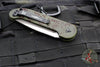 Microtech LUDT OTS Auto Knife- Slab Sided- Outbreak Edition- Outbreak Finished Plain Edge Blade 135S-1 OBDS SN017