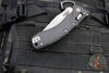Microtech Knives- Amphibian Ram-Lok Folder- Fluted Black Aluminum Handle- Apocalyptic Finished Blade 137RL-10 APFL