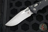 Microtech Knives- Amphibian Ram-Lok Folder- Fluted Black G-10 Handle- Apocalyptic Finished Blade 137RL-10 APFLGTBK