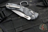 Microtech Knives- Amphibian Ram-Lok Folder- Fluted Urban Camo Finished Aluminum Handle- Urban Camo Finished Plain Edge Blade- Apocalyptic Finished Hardware 137RL-10 APFLUCS