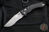 Microtech Knives- Amphibian Ram-Lok Folder- Fluted Black Aluminum Handle- Apocalyptic Part Serrated Edge Blade 137RL-11 APFL