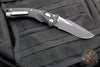 Microtech Knives- Amphibian Ram-Lok Folder- Fluted Black Aluminum Handle- Black Finished Blade 137RL-1 FL