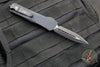 Microtech Troodon OTF Knife- Double Edge- Carbon Fiber Top- Black Blade 138-1 CFS SN039