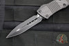 Microtech Troodon OTF Knife- Double Edge- Carbon Fiber Top- Black Blade 138-1 CFS SN068