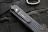 Microtech Troodon OTF Knife- Double Edge- Carbon Fiber Top- Black Blade 138-1 CFS SN035