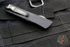 Microtech Troodon OTF Knife- Double Edge- Carbon Fiber Top- Black DLC Blade DLC HW 138-1 DLCTCFS SN048 2020