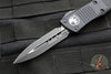 Microtech Troodon OTF Knife- Tactical- Double Edge- Black Handle- Black Blade 138-1 T 2018