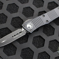 Microtech Troodon OTF Knife- Tactical- Double Edge- Black Handle- Black Blade 138-1 T 2019