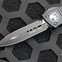 Microtech Troodon OTF Knife- Tactical- Double Edge- Black Handle- Black Blade 138-1 T 2019