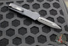 Microtech Troodon OTF Knife- Tactical- Double Edge- Black Handle- Black Blade 138-1 T 2019