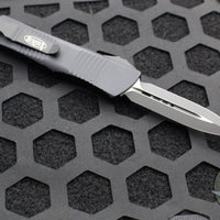 Microtech Troodon OTF Knife- Tactical- Double Edge- Black Handle- Black Blade 138-1 T 2019