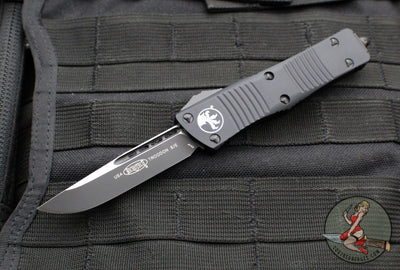 Microtech Troodon OTF Knife- Single Edge- Tactical- Black Handle- Black Blade 139-1 T 2019