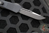 Microtech Troodon OTF Knife- Single Edge- Tactical- Black Handle- Black Blade 139-1 T 2018