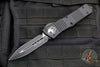 Microtech Combat Troodon OTF Knife- Tactical- Double Edge- Black Handle- Black Blade 142-1 T 2019