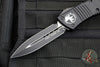 Microtech Combat Troodon OTF Knife- Tactical- Double Edge- Black Handle- Black Blade 142-1 T 2019