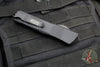 Microtech Combat Troodon OTF Knife- Tactical- Double Edge- Black Handle- Black Blade 142-1 T 2019