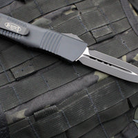 Microtech Combat Troodon OTF Knife- Tactical- Double Edge- Black Handle- Black Blade 142-1 T 2019
