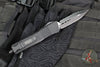 Microtech 2019 Combat Troodon OTF Knife- Tactical- Double Edge- Black Handle- Full Serrated Black Blade 142-3 T