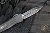Microtech 2019 Combat Troodon OTF Knife- Tactical- Double Edge- Black Handle- Full Serrated Black Blade 142-3 T