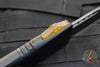 Microtech Combat Troodon OTF Knife- Single Edge- Black Handle- Ultem Inlay- Black DLC Blade 143-1 DLCTULS