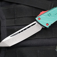 Microtech Combat Troodon OTF Knife- Bounty Hunter- Tanto Edge- Apocalyptic Plain Edge 144-10 BH