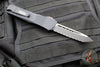 Microtech 2019 Combat Troodon OTF Knife- Tanto Edge- Black Handle- Black Full Serrated Blade 144-3 T