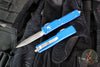 Microtech UTX-70 Blue Double Edge (OTF) Stonewash Blade 147-10 BL