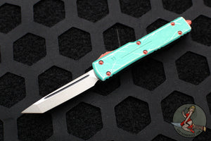 Microtech UTX-70 OTF Knife- Tanto Edge- Bounty Hunter- Apocalyptic Blade 149-10 BH