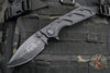 Microtech D.O.C. Flipper Knife- Tactical- Black Handle- Black Blade And Hardware 153-1 T