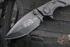 Microtech D.O.C. Flipper Knife- Tactical- Black Handle- Black Blade And Hardware 153-1 T