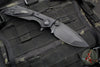 Microtech D.O.C. Flipper Knife- Tactical- Black Handle- Black Blade And Hardware 153-1 T