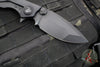 Microtech D.O.C. Flipper Knife- Tactical- Black Handle- Black Blade And Hardware 153-1 T