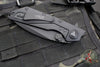 Microtech D.O.C. Flipper Knife- Tactical- Black Handle- Black Blade And Hardware 153-1 T